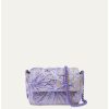 Handbags Maria La Rosa | Narciso Mini Pub Ribbon Lilac