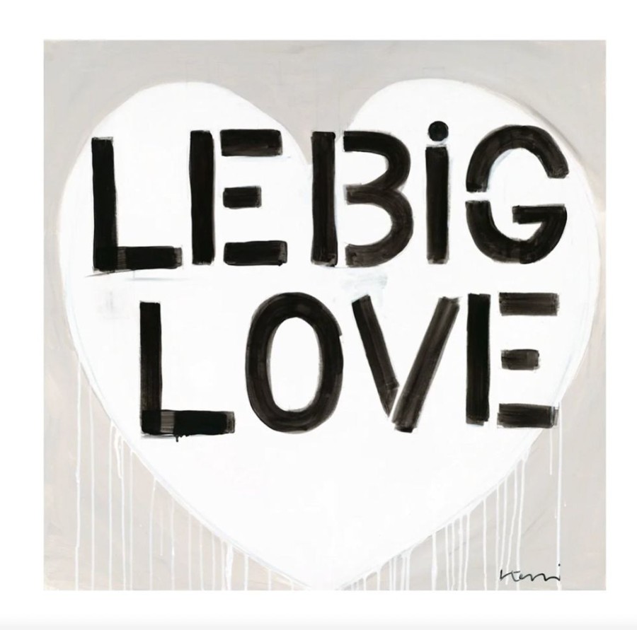 Jewelry + Accessories Kerri Rosenthal Home Decor | Big Love French Edition Art Print Plexi 15X15