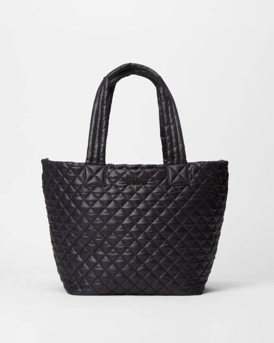 Handbags MZ Wallace | Metro Tote Deluxe Medium Black