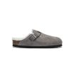 Shoes Birkenstock | Boston Shearling Suede Stone Coin