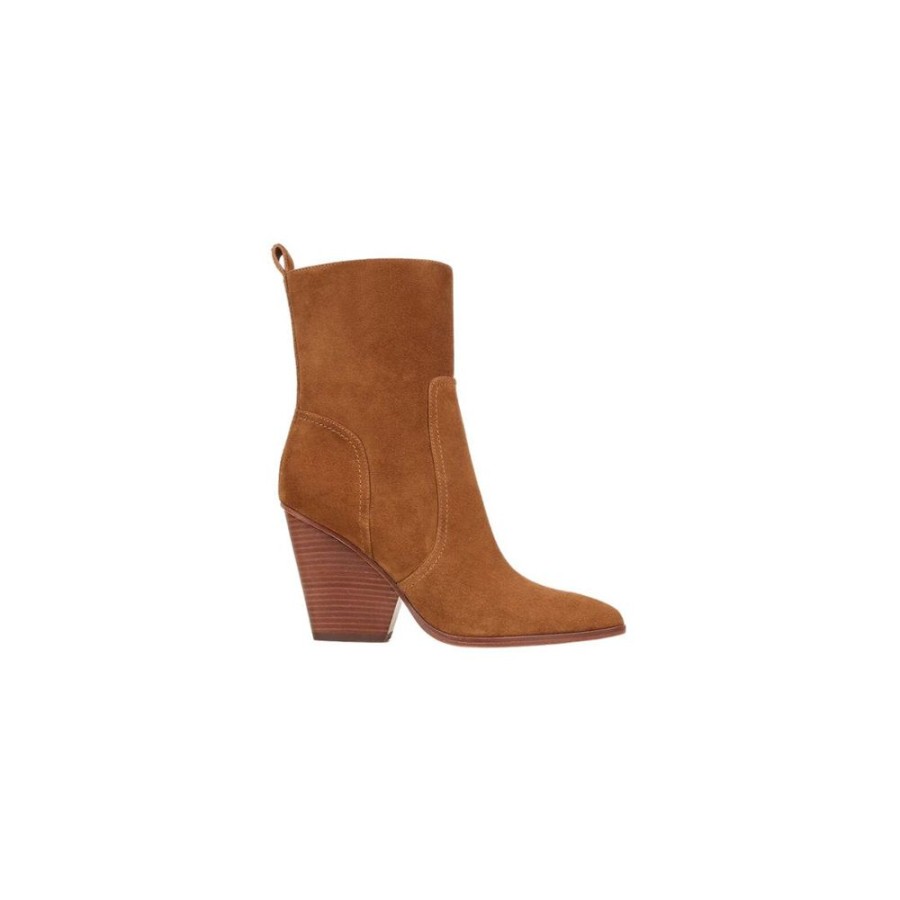 Shoes Veronica Beard - Shoes | Logan Suede Bootie Hazelwood