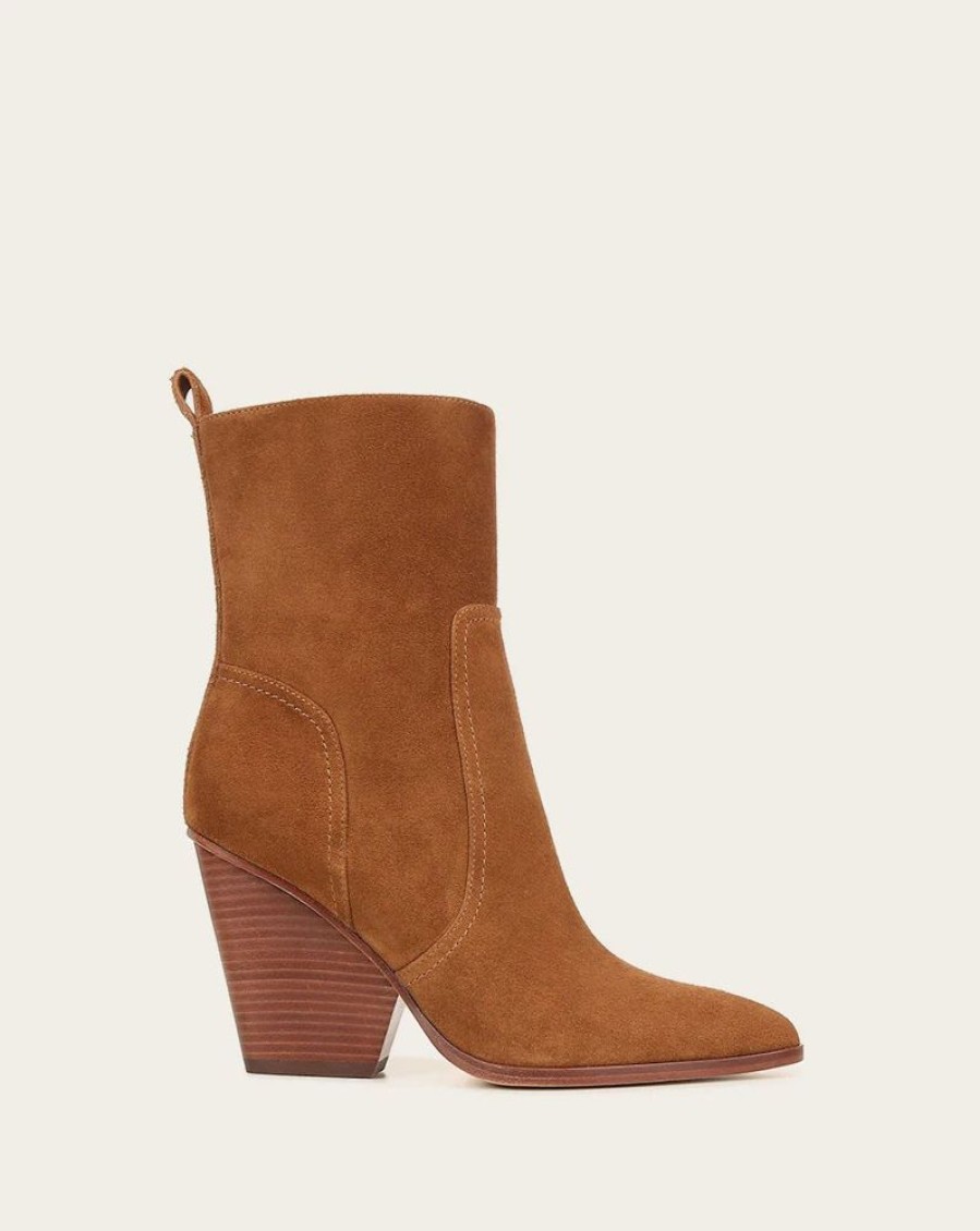 Shoes Veronica Beard - Shoes | Logan Suede Bootie Hazelwood