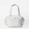 Handbags MZ Wallace | Sutton Deluxe Medium Oyster Metallic