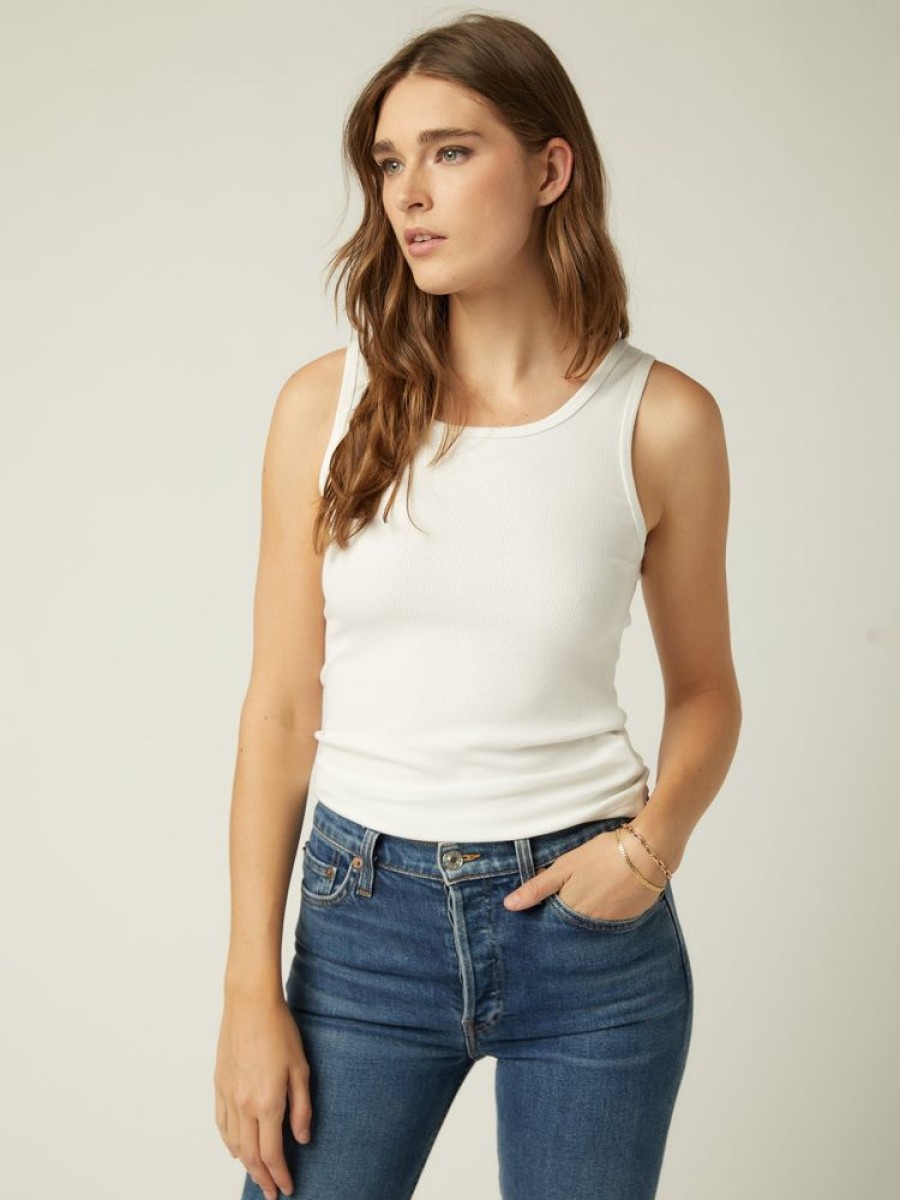 Apparel Fifteen Twenty | Everyday Rib Tank Cream