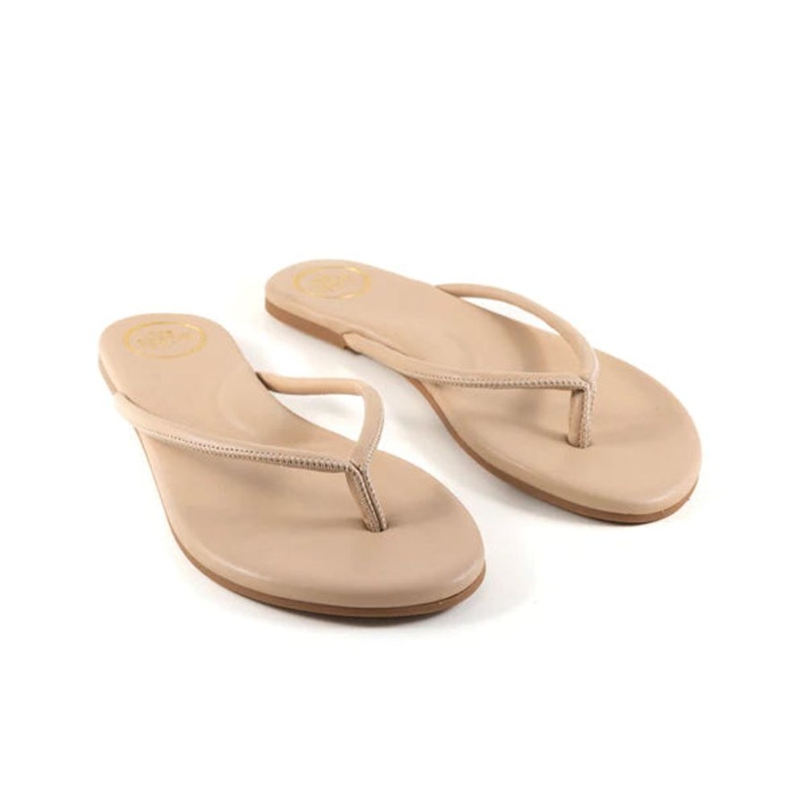 Shoes Solei Sea | Vivie Stitch Strap Sandal Bistro