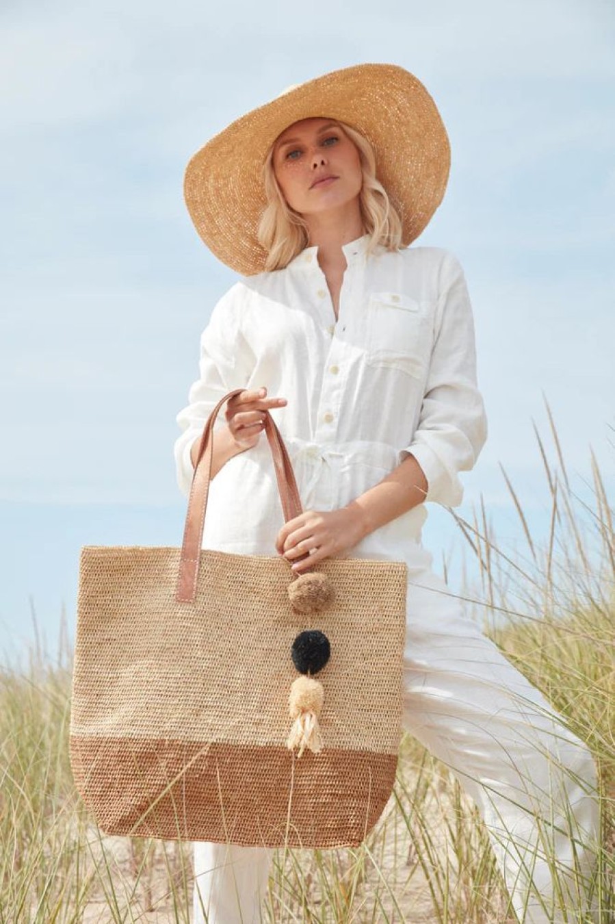 Handbags MAR Y SOL | Montauk Tote Sand