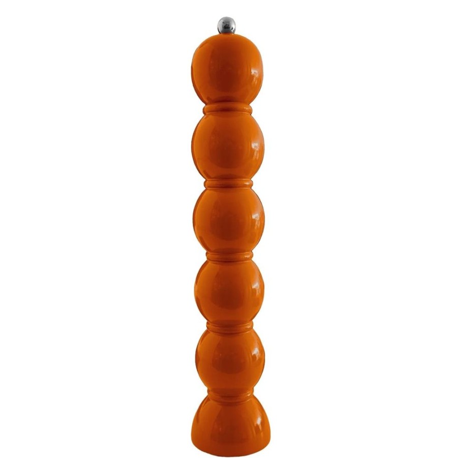 Jewelry + Accessories Addison Ross Home Decor | 35Cm Bobbin Salt & Pepper Grinder Orange