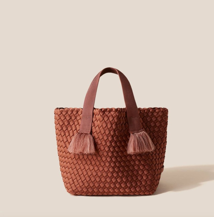 Handbags Naghedi | Tulum Small Tote Adobe