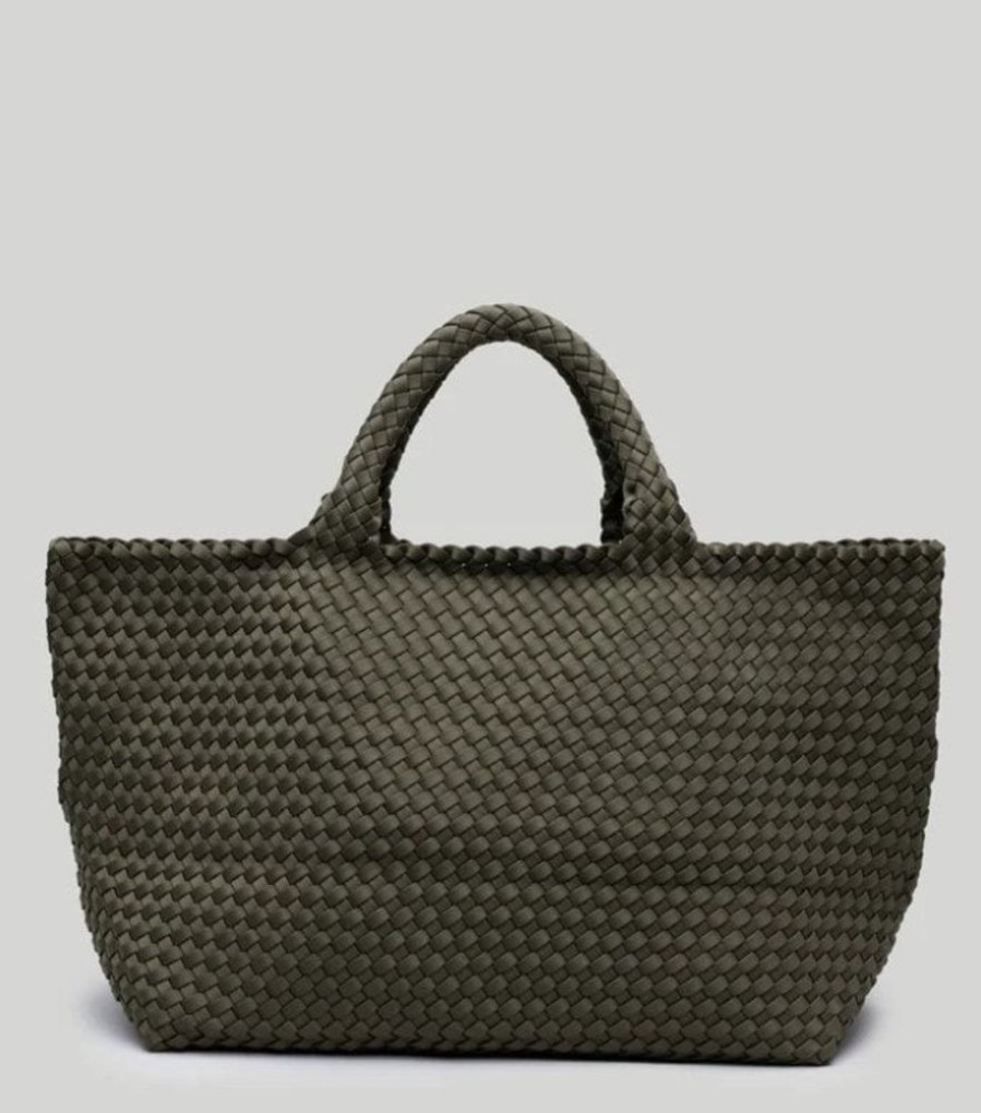 Handbags Naghedi | St. Barths Large Tote Olive