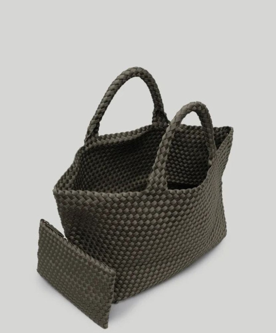 Handbags Naghedi | St. Barths Large Tote Olive