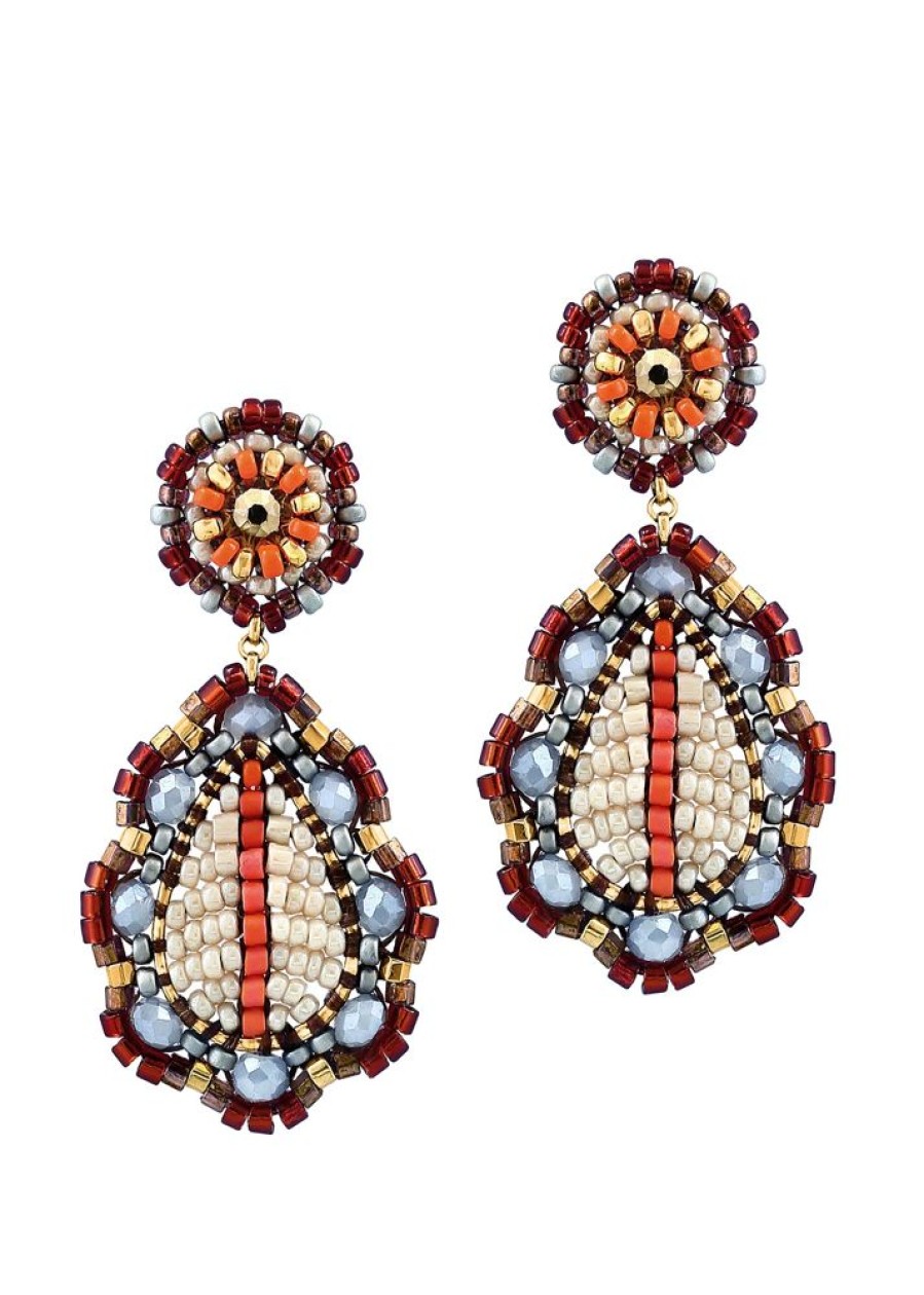 Jewelry + Accessories Miguel Ases Earrings | Ma E24504 Earrings