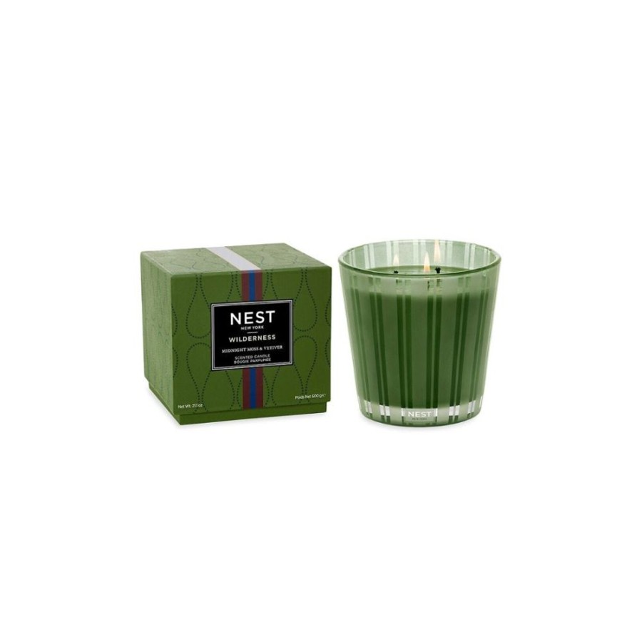 Jewelry + Accessories NEST Candles & Diffusers | 3 Wick Candle 21 Oz. Midnight Moss & Vetiver