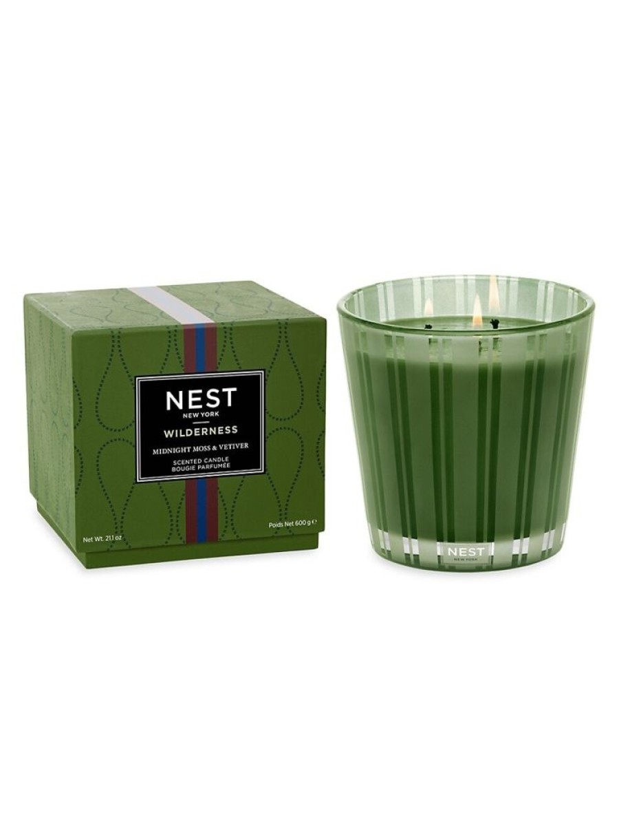 Jewelry + Accessories NEST Candles & Diffusers | 3 Wick Candle 21 Oz. Midnight Moss & Vetiver