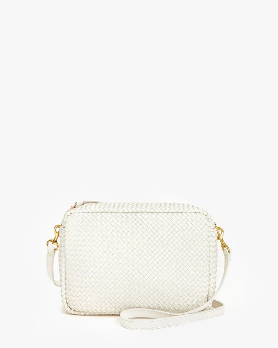 Handbags Clare V. | Marisol Woven Diagonal Brie