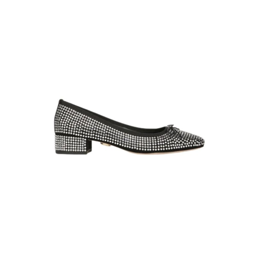 Shoes Veronica Beard - Shoes | Cecile Ballerina Black Crystal