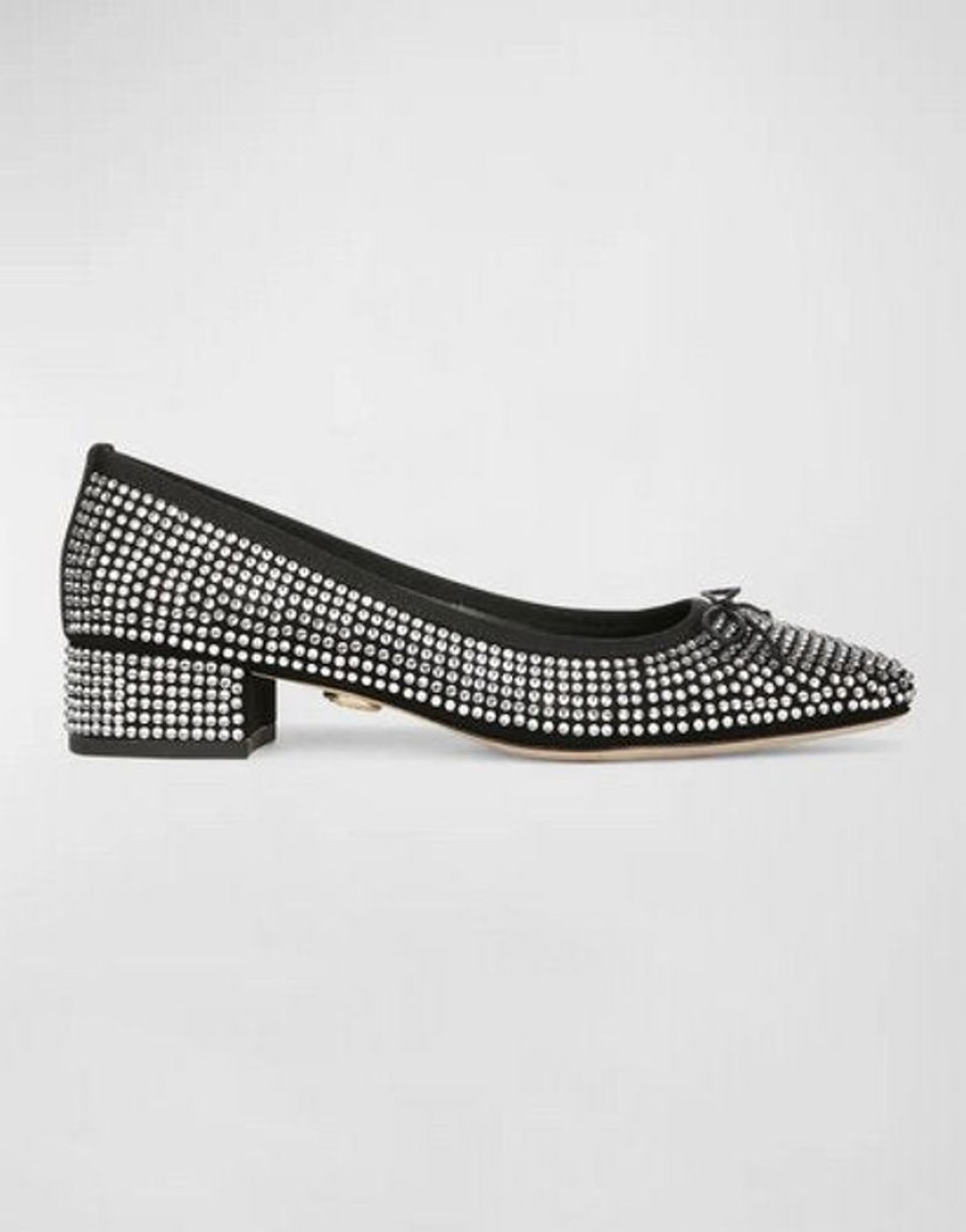 Shoes Veronica Beard - Shoes | Cecile Ballerina Black Crystal