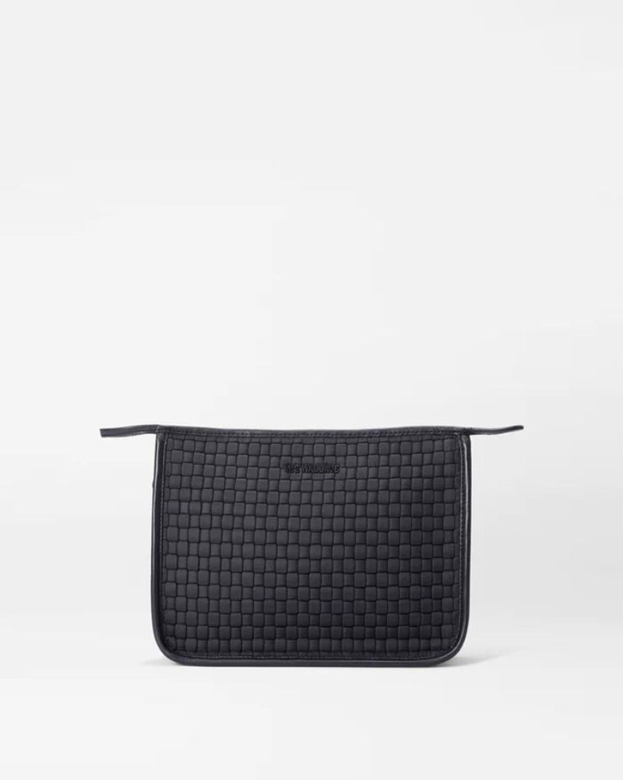 Handbags MZ Wallace | Woven Clutch Black