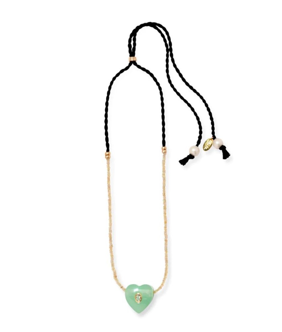 Jewelry + Accessories Lizzie Fortunato Jewels Necklaces | Gemini Necklace In Mint Multi