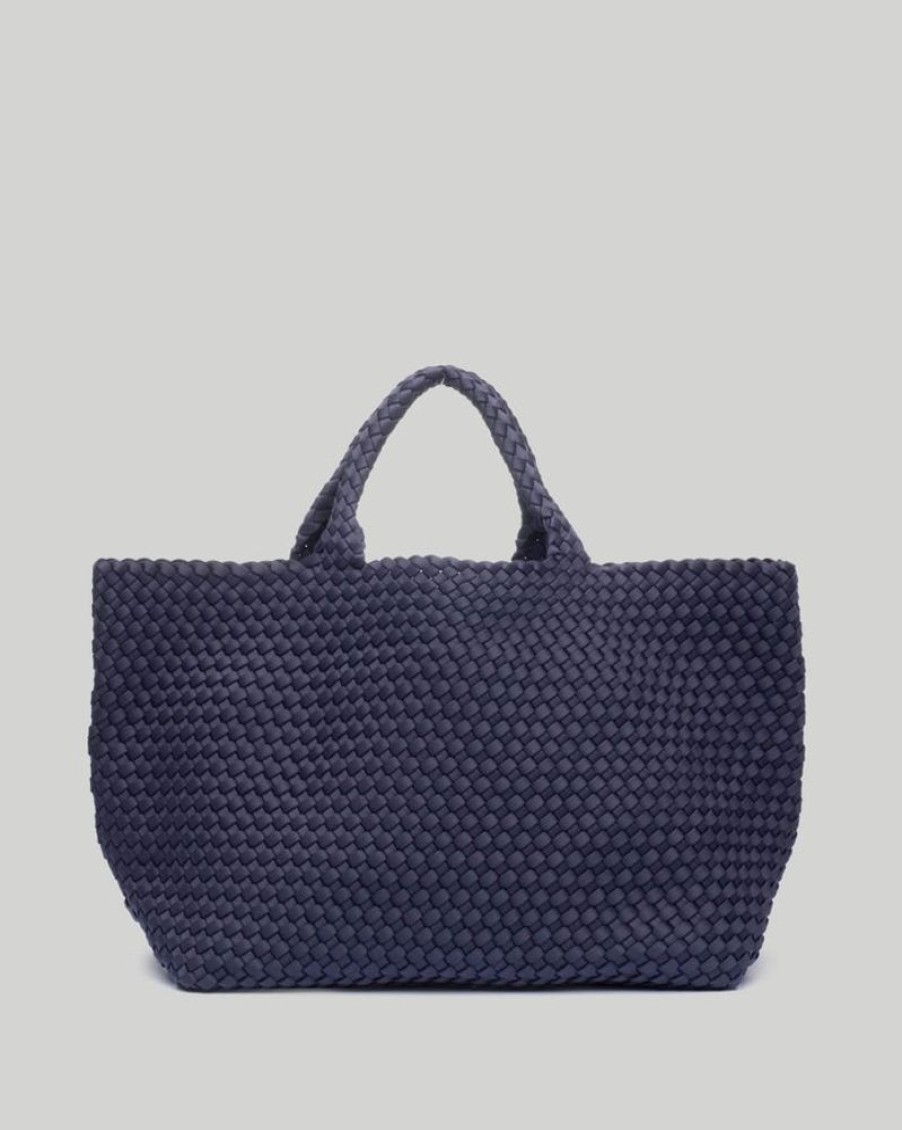 Handbags Naghedi | St. Barths Large Tote Ink Blue