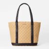 Handbags MZ Wallace | Empire Tote Medium Camel/ Black