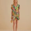 Apparel Farm Rio | Mini Dress Banana Foliage Multicolor