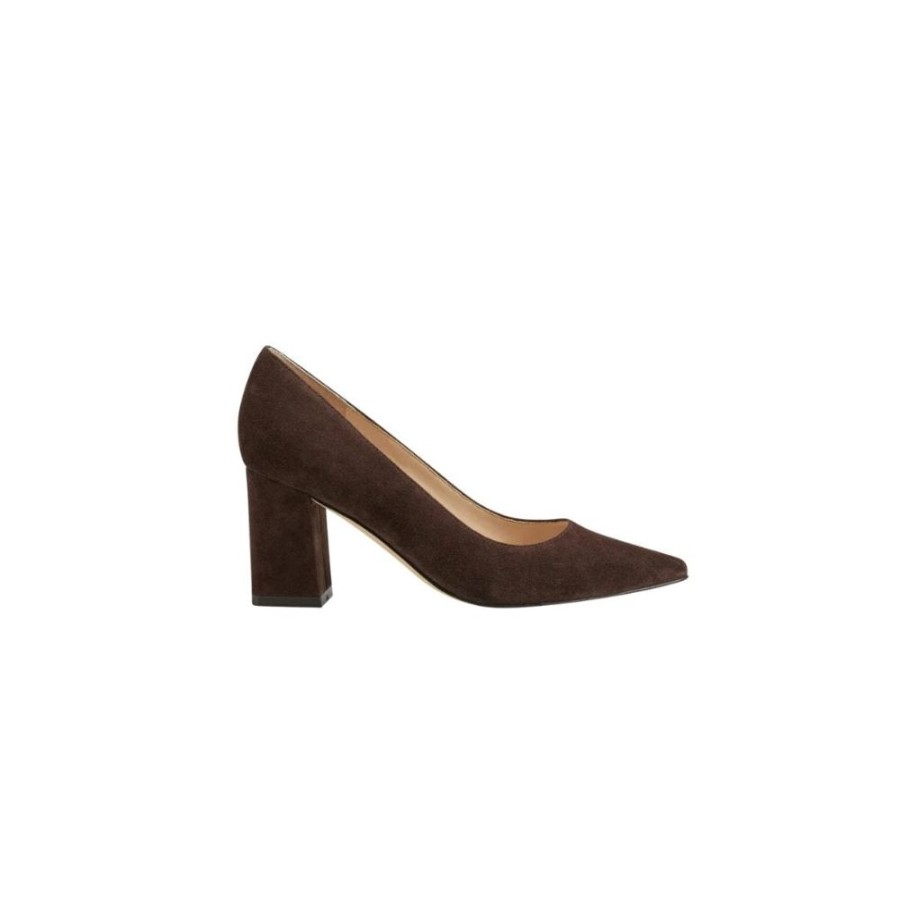 Shoes Marc Fisher | Zala Pump Suede Dark Brown