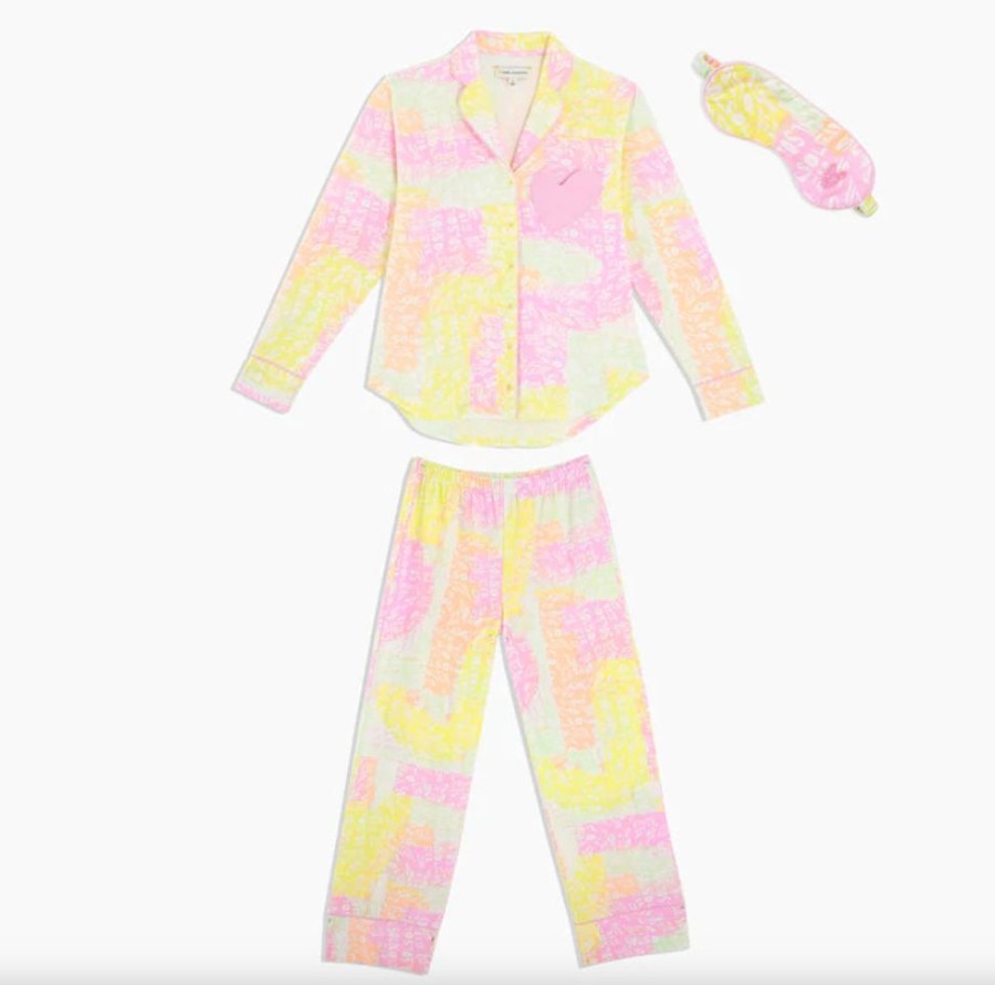 Apparel Kerri Rosenthal | Betty Long Pajama Set Soleil Multi