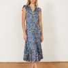 Apparel Caballero | Claudia Dress Coastal Damask