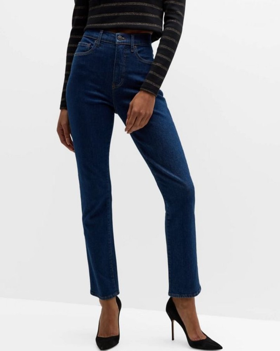 Apparel Veronica Beard | Alenah Slim Straight Rodeo Clea