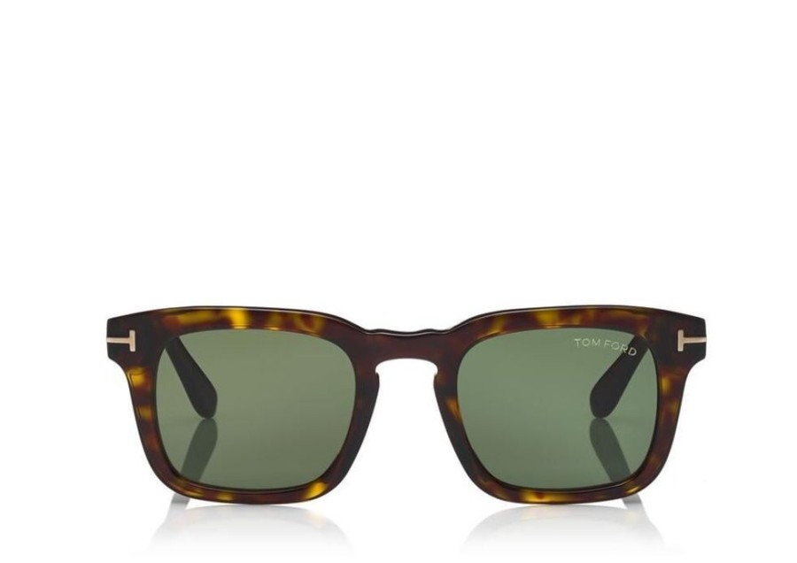 Jewelry + Accessories Tom Ford Sunglasses & Readers | Dax Sunglasses Dark Havana/ Green