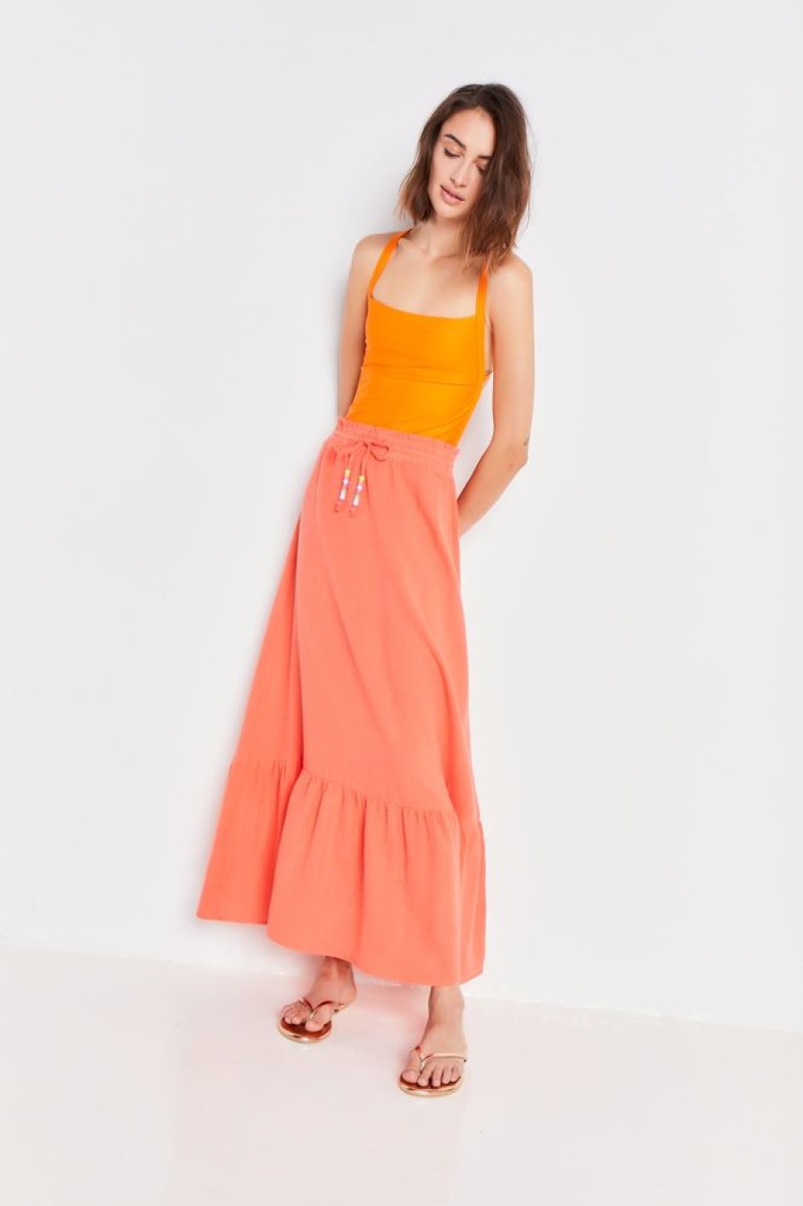 Apparel Lisa Todd | Pool Party Skirt Hot Tamale