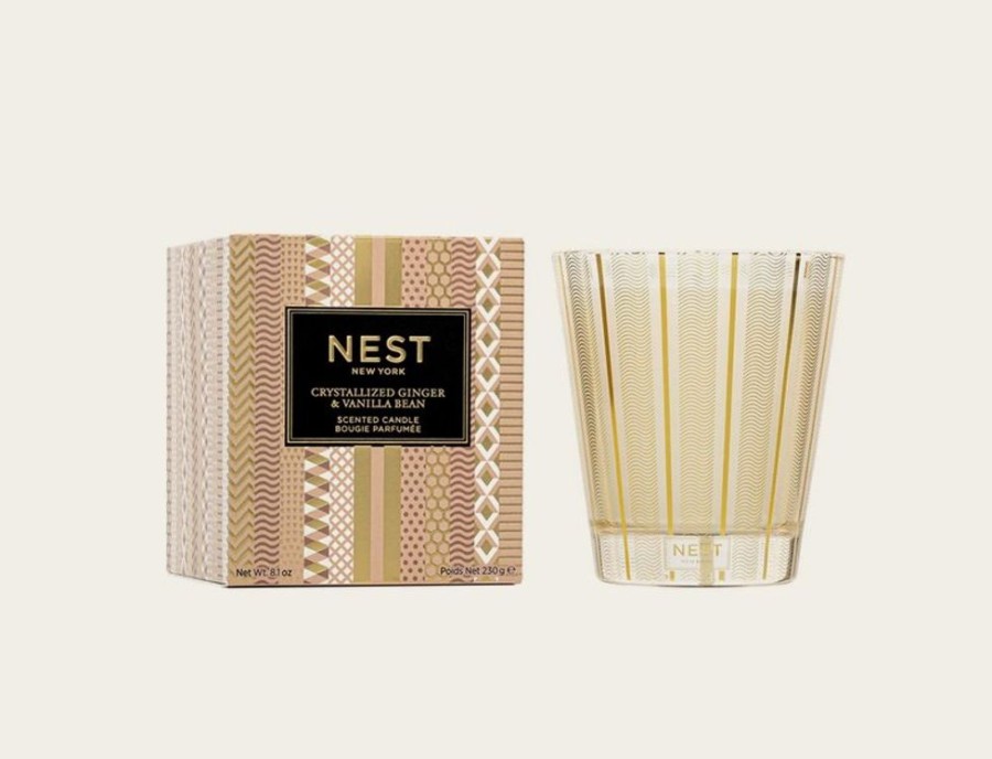 Jewelry + Accessories NEST Candles & Diffusers | Classic Candle 8Oz. Crystallized Ginger And Van Bean