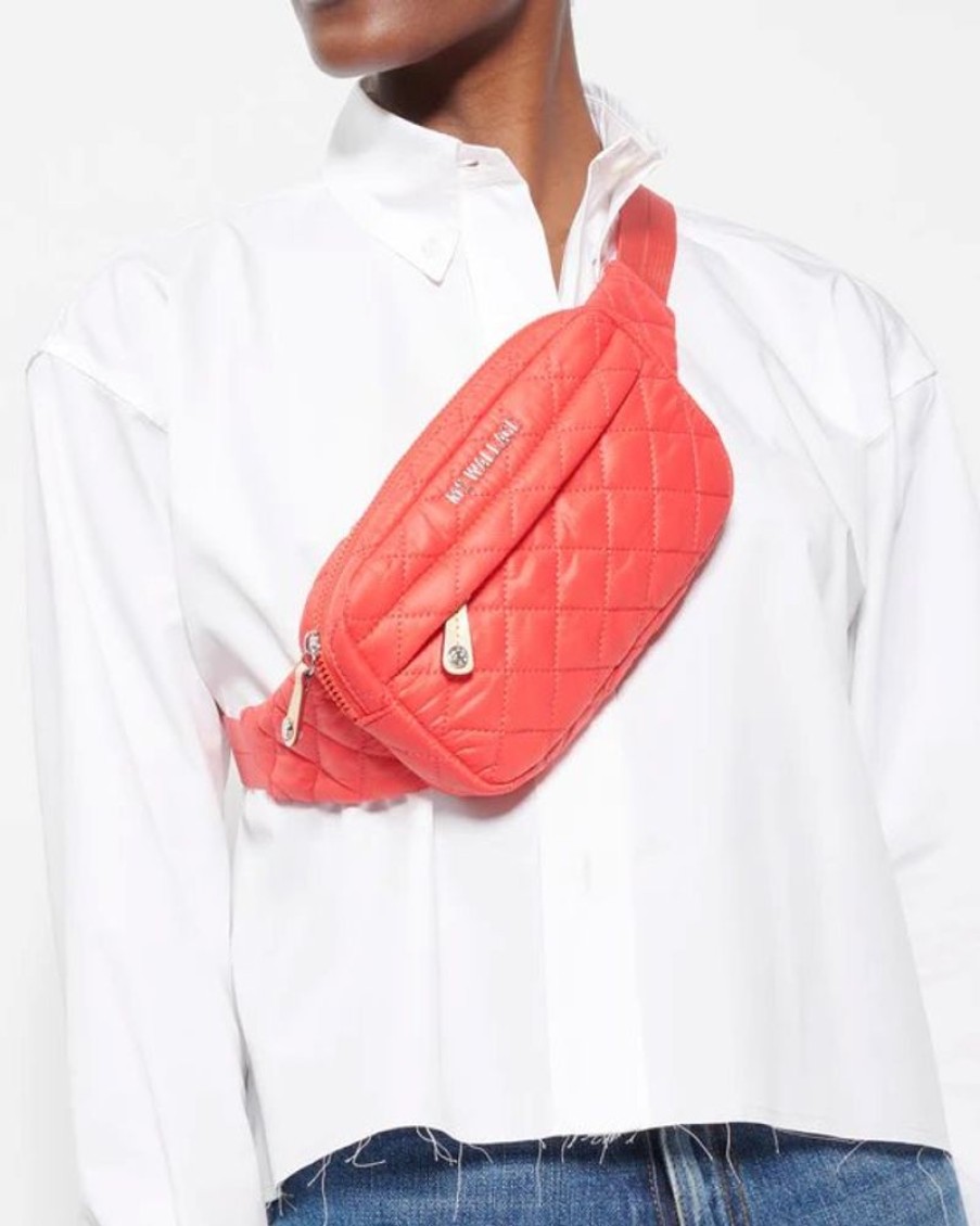 Handbags MZ Wallace | Metro Belt Bag Coral