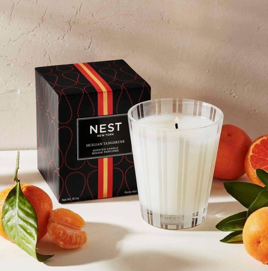 Jewelry + Accessories NEST Candles & Diffusers | Classic Candle 8 Oz. Sicilian Tangerine