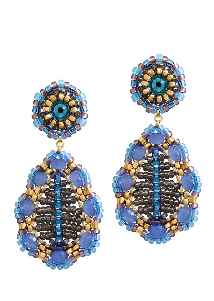 Jewelry + Accessories Miguel Ases Earrings | Ma E24004 Earrings