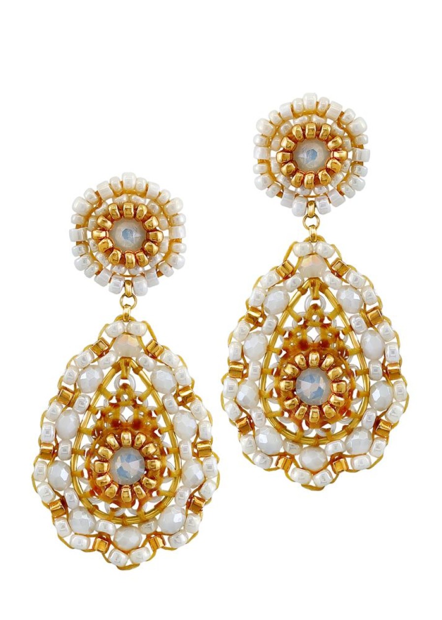 Jewelry + Accessories Miguel Ases Earrings | Ma E24411 Earrings