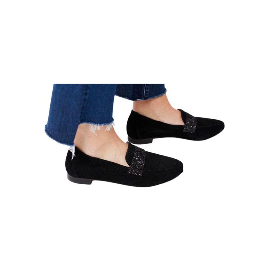 Shoes Lalisa | Silvi Suede Negro