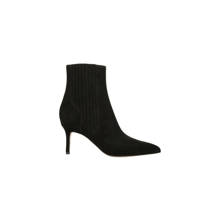 Shoes Veronica Beard - Shoes | Lisa Suede Bootie Black