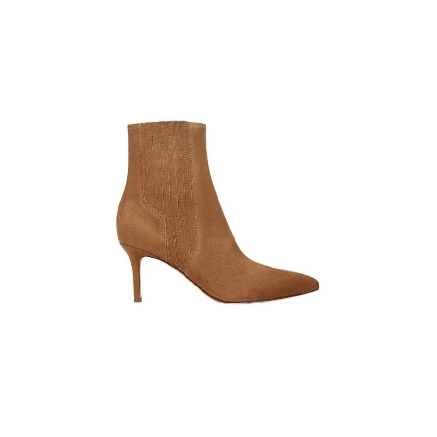 Shoes Veronica Beard - Shoes | Lisa Suede Bootie Hazelwood