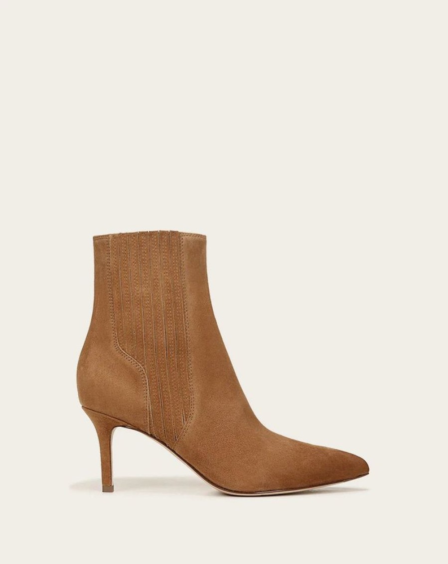 Shoes Veronica Beard - Shoes | Lisa Suede Bootie Hazelwood