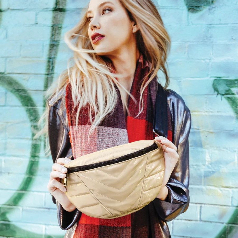 Handbags Think Royln | Little Runaway Blonde Patent