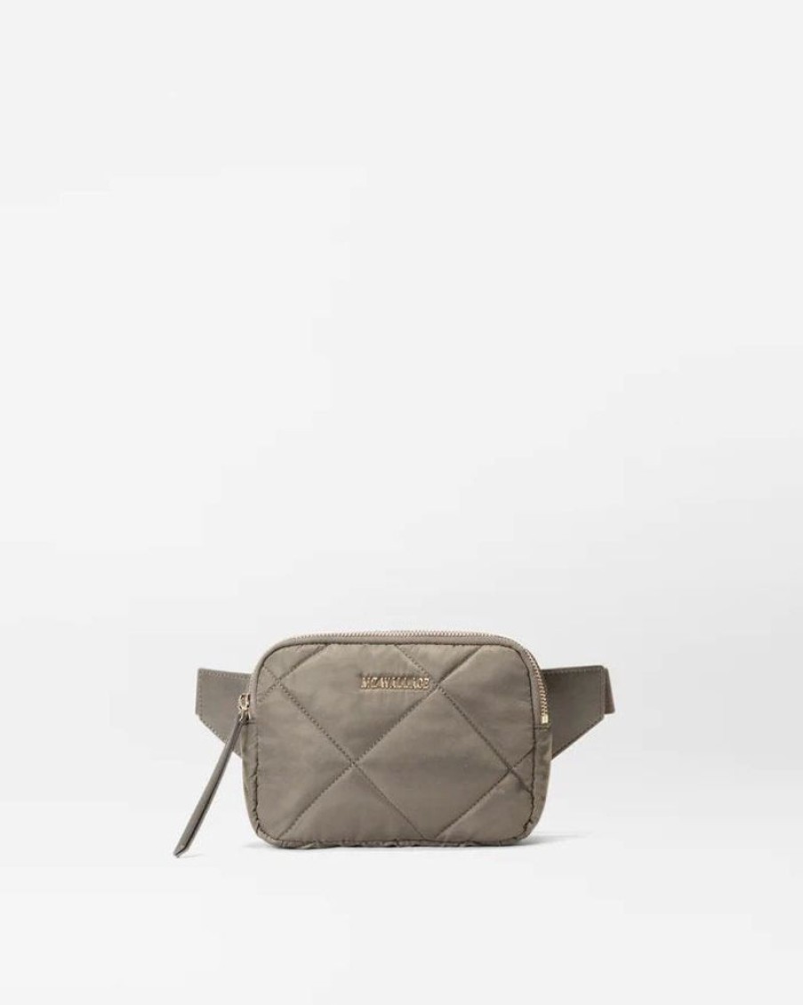 Handbags MZ Wallace | Quilted Madison Belt Bag Magnet