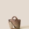 Handbags Naghedi | St. Barths Petit Tote Hand Dipped Ombre Bronzed