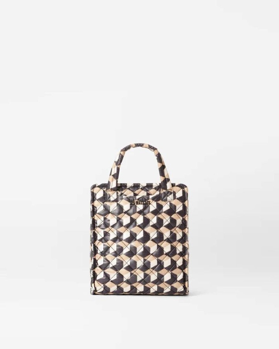 Handbags MZ Wallace | Metro Box Tote Mini Autumn Geo