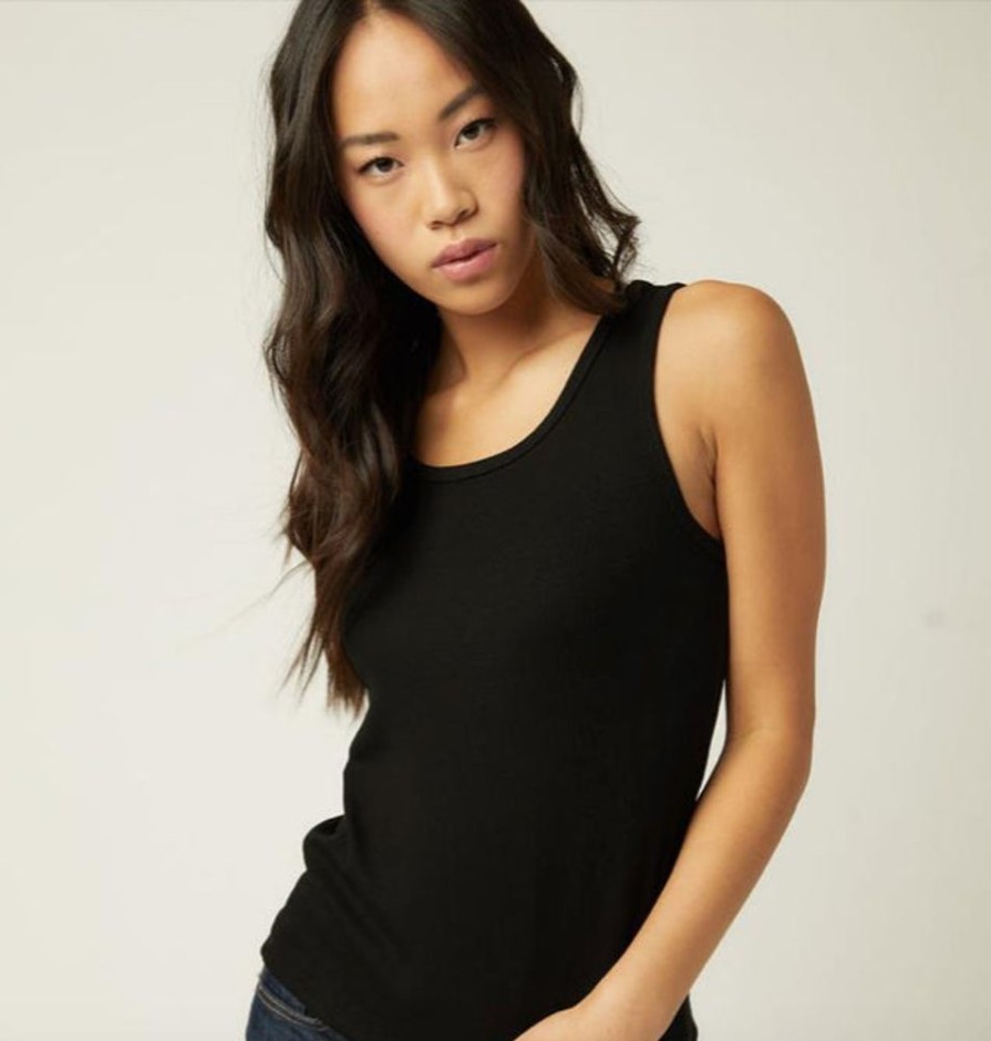 Apparel Fifteen Twenty | Everyday Rib Tank Black