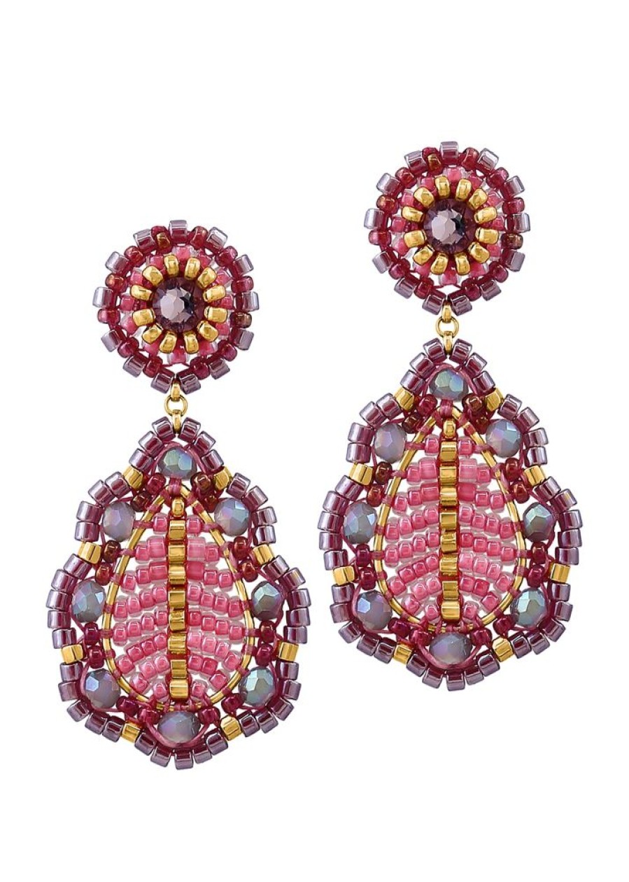 Jewelry + Accessories Miguel Ases Earrings | Ma E24204 Earrings