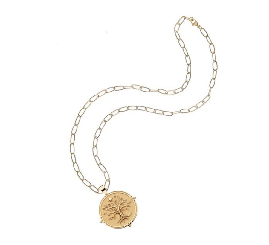 Jewelry + Accessories Jane Win Necklaces | Faith Original 18" Drawn Link