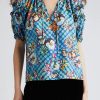 Apparel Ulla Johnson | Annabella Silk Top Azul