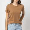 Apparel Lilla P | Short Sleeve Crewneck Russet