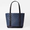 Handbags MZ Wallace | Empire Tote Medium Navy/ Black